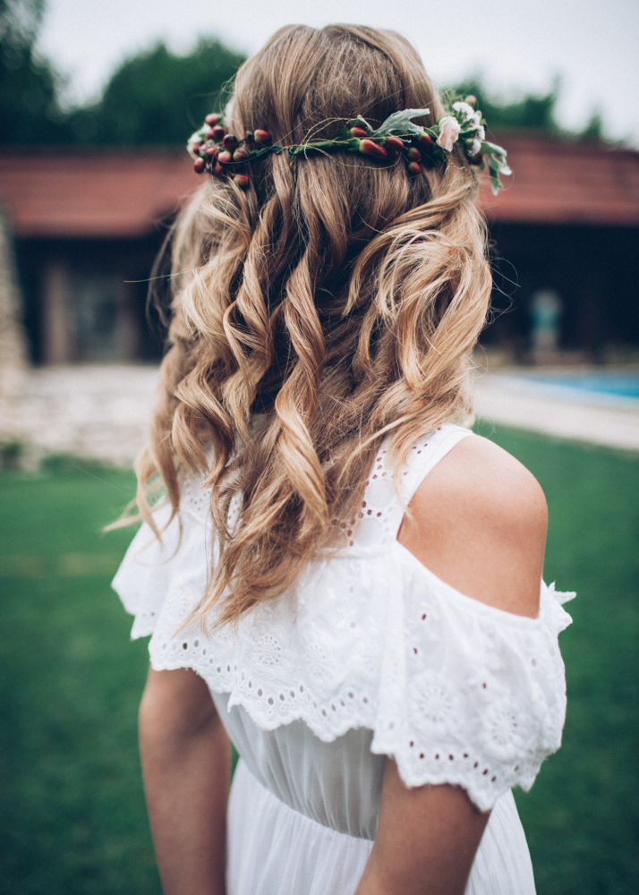 Quelle coiffure de mariée choisir en fonction de sa robe