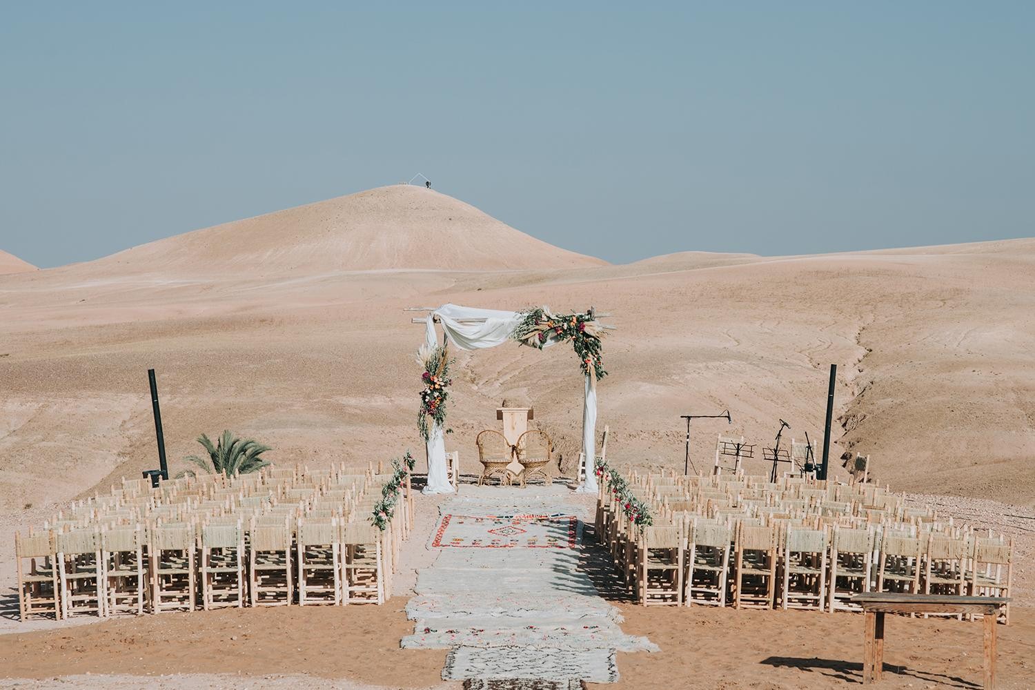 mariage lieu atypique désert
